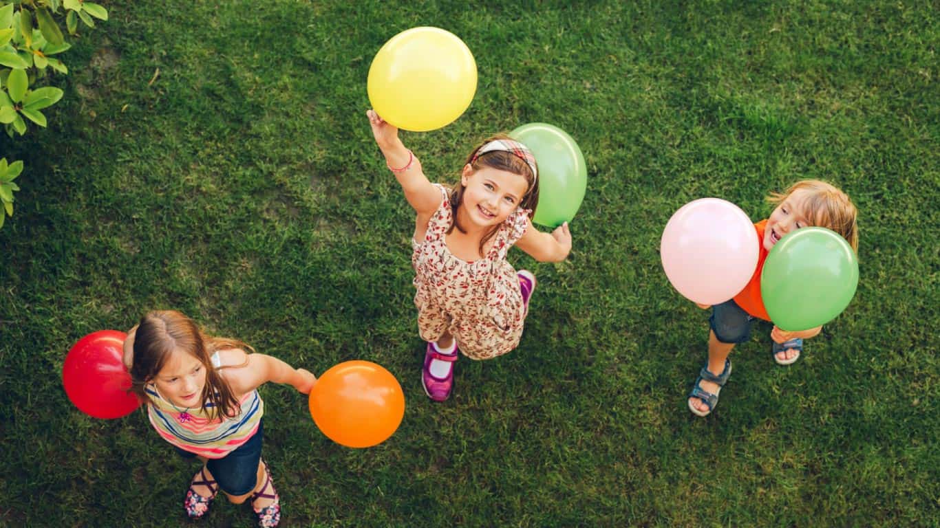 music themed birthday party balloons