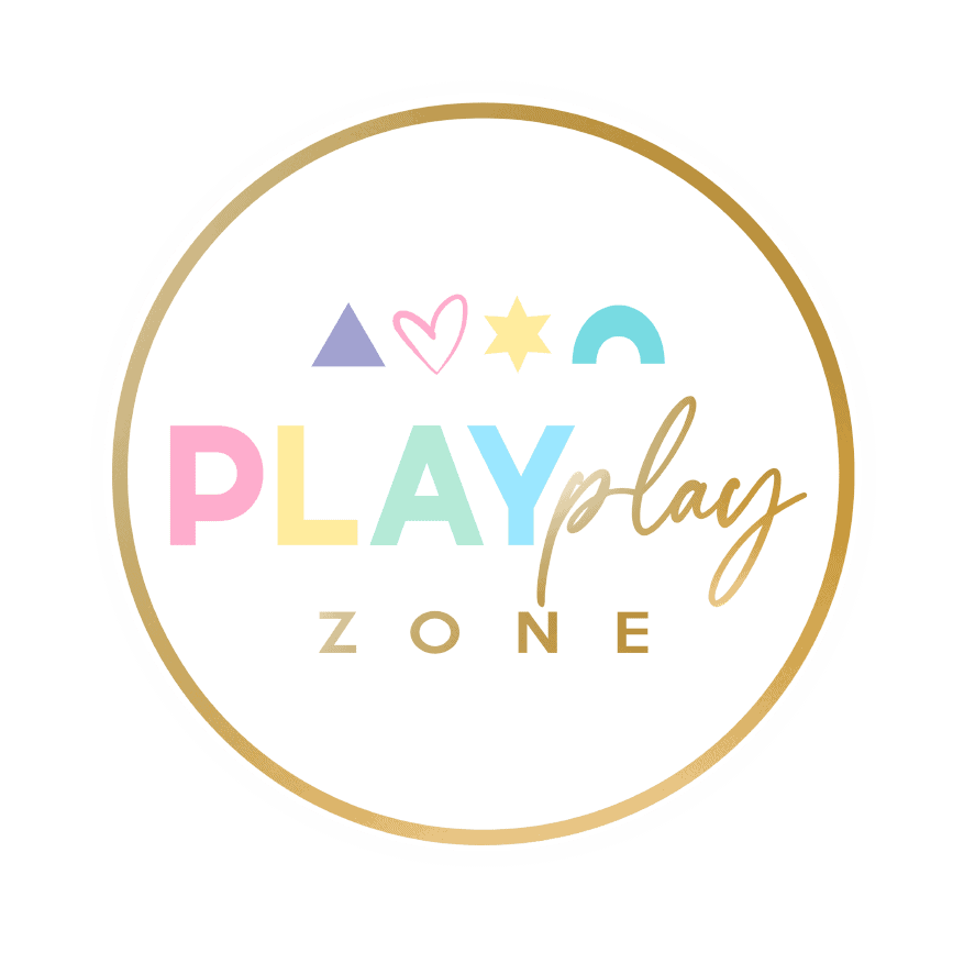The Play Zone logo is perfect for birthday parties.