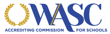The WACC logo featuring the words "Accrediting Commission for Schools" in a new design for 2023.