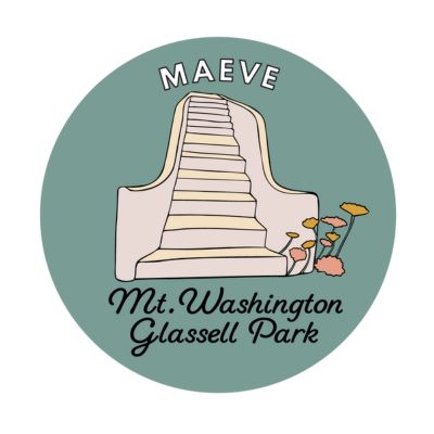 Maeve Mt washington glassell park logo